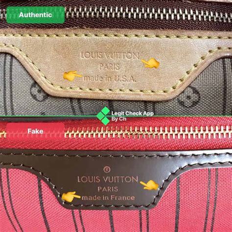 original vs fake louis vuitton|authenticating louis vuitton.